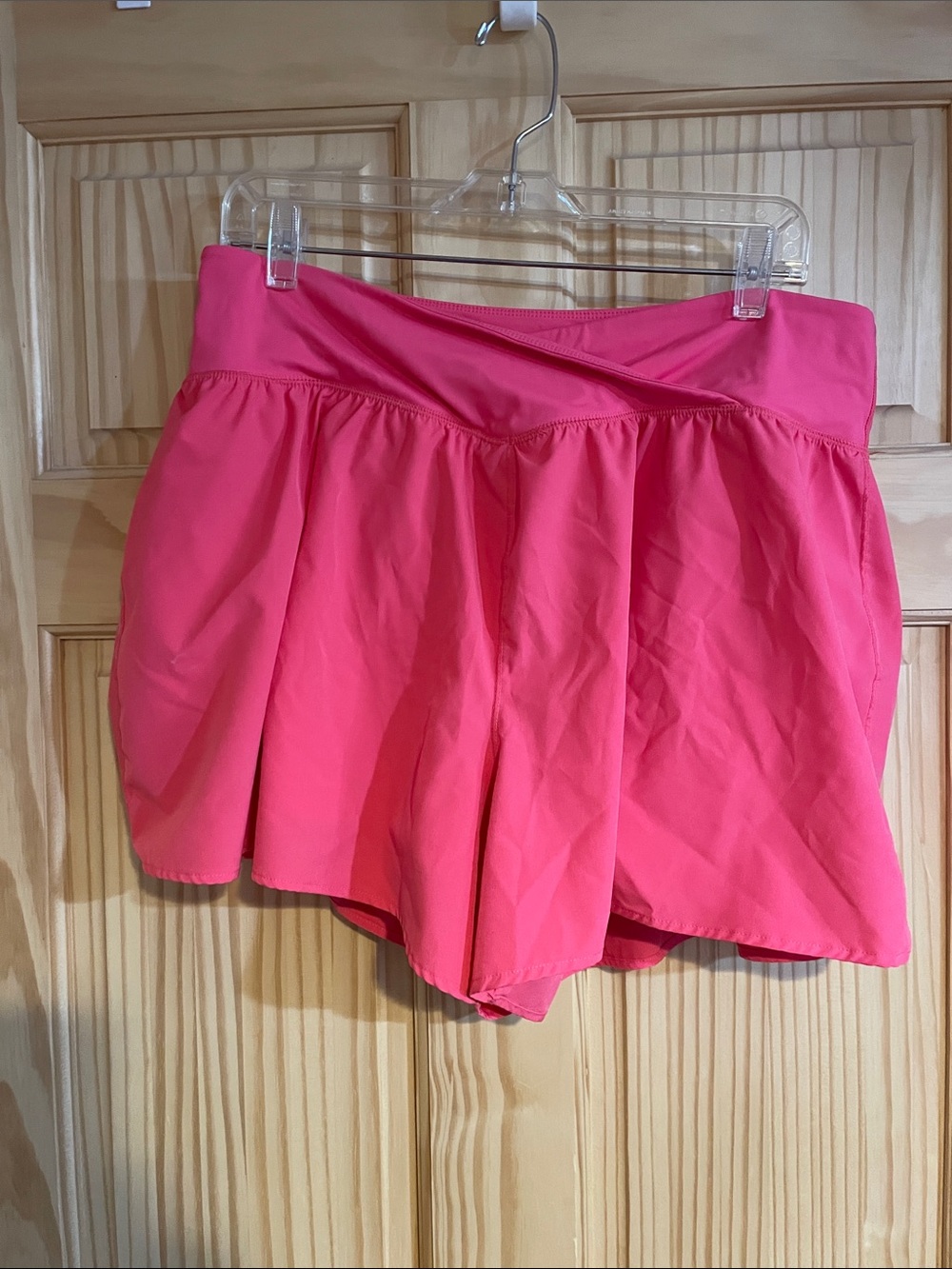 Maurices Hot Pink Athletic Skort Shorts